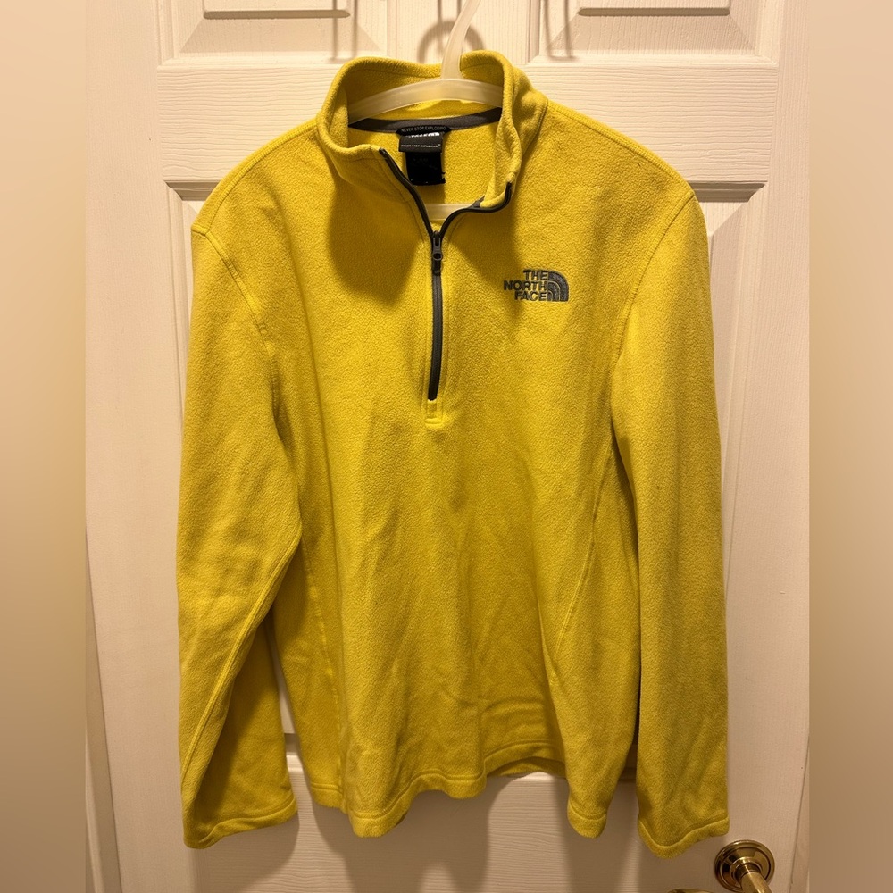 The North Face Yellow Fleece Jacket